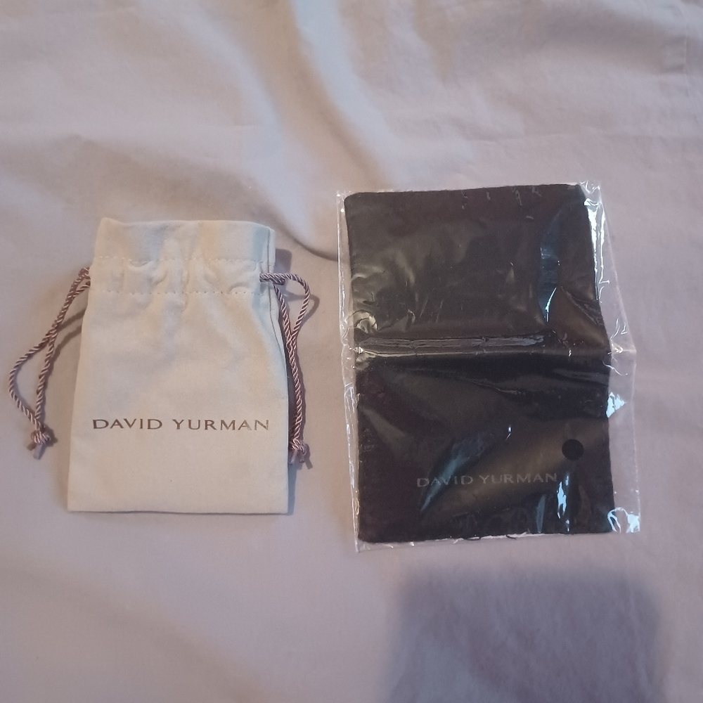 David Yurman Dust bag and Silver Cleaning Cloth